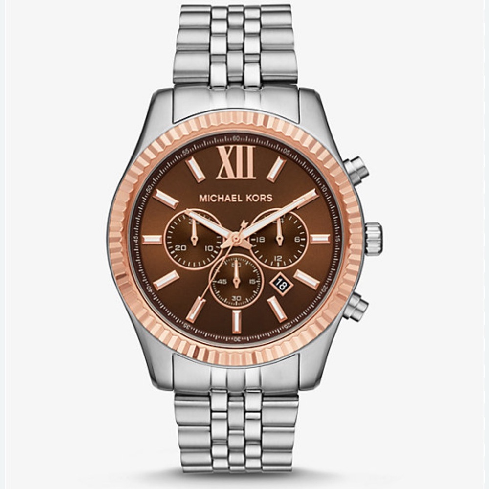 Men’s Michael Kors Watch Lexington Two Tone